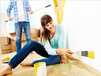 裝修如何刷內外墻？